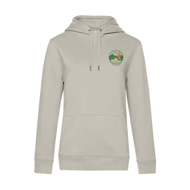 Sweat capuche QUEEN (coupe femme)